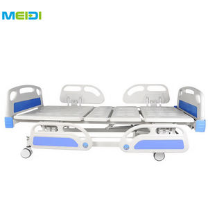<span class=keywords><strong>Lit</strong></span> d'hôpital manuel 3 fonctions avec quatre barrières complètes, haute qualité, directement de l'usine, personnalisable - Product Image 4
