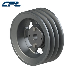 3 BK67H 3 BK70H Keilriemen scheiben aus Grauguss Anpassbare OEM-Drei-Nuten für 4L-oder 5L-Riemen - Product Image 3