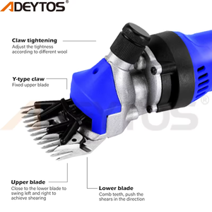 Hot Selling Advanced Professional Mini <b>Power</b> Tools Electrical Sheep Clipper Cordless Brushless Motor 30MM Cutting Capacity - Product Image 5