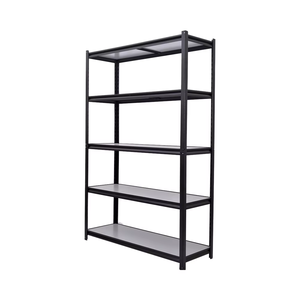 Heavy-Duty Metal Storage Rack with 5 Layers Full Metal <strong>Shelving</strong> Units Featuring Slotted Racks and Built-In Gourd Hole - Product Image 1