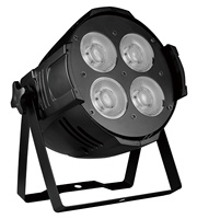 Projecteur PAR LED COB 200W à 4 têtes avec fonction Daisy Chain, éclairage de scène professionnel DMX512 pour concerts, discothèques et spectacles DJ
