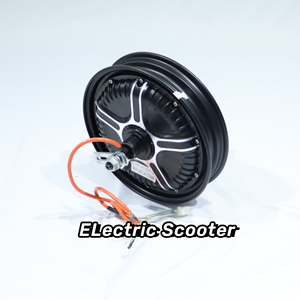 Personalizado 10 pulgadas 60V 1200W BLDC Motor de cubo de rueda impermeable Scooter eléctrico de alta potencia para motocicleta E Conmutación sin escobillas - Product Image 2
