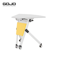 Table d'entraînement ergonomique moderne durable et pliable avec hauteur réglable facile à assembler pour le bureau et la salle de sport pour villa