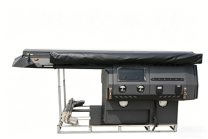 Camper pick-up surélevé Pioneer, nouveau style, en fibre de verre de haute qualité, avec une charge utile maximale de 800 kg, en promotion - Product Image 2