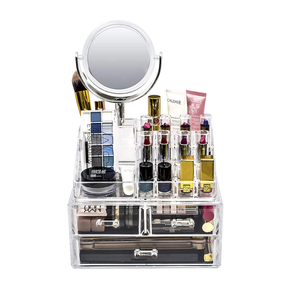 Nouveau design <span class=keywords><strong>mac</strong></span> maquillage stockage avec miroir populaire vente avec BSCI - Product Image 3