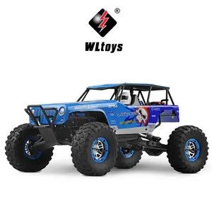 WLtoys 10428-A RC auto 2.4G scala 1:10 540 motore completamente spazzolato telecomando elettrico selvaggio pista guerriero veicolo giocattolo per bambini - Product Image 3