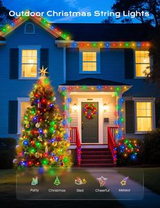 <span class=keywords><strong>Luces</strong></span> <span class=keywords><strong>de</strong></span> Navidad C9 con Forma <span class=keywords><strong>de</strong></span> Fresa, Guirnalda <span class=keywords><strong>de</strong></span> <span class=keywords><strong>Luces</strong></span> Solares <span class=keywords><strong>para</strong></span> Exteriores, 50 LED, 5 m, <span class=keywords><strong>Luces</strong></span> <span class=keywords><strong>de</strong></span> Patio <span class=keywords><strong>para</strong></span> Decoración Navideña - Product Image 5