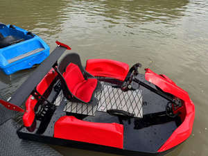 <span class=keywords><strong>Bateau</strong></span> à réaction en fibre de verre à grande vitesse, sport nautique, karting nautique, <span class=keywords><strong>bateau</strong></span> de dérive, 15kw 18kw, karting électrique pour la navigation en location - Product Image 3