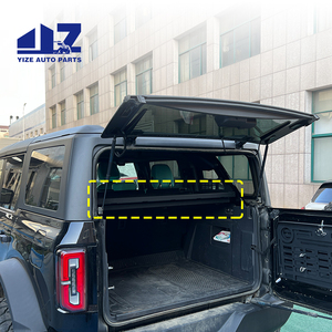 Plateau de coffre 4x4 tout-terrain en aluminium, support de rangement arrière pour voiture, porte-bagages populaire pour Bronco 2021+ - Product Image 4