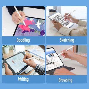 Tùy Chỉnh Từ Ipad Pro 1 & 2 Máy Tính Bảng Stylus Pen Thế Hệ Thứ 2 Với Hoạt Động Cọ Từ chối Tùy Chỉnh Nhựa Bút Chì Bút - Product Image 4