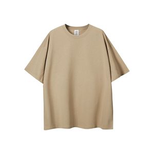 <span class=keywords><strong>Camisetas</strong></span> de Alta Calidad 100% Algodón, Manga Corta, Color Puro, <span class=keywords><strong>Camisetas</strong></span> de Verano Gruesas - Product Image 3