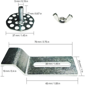 Supports <span class=keywords><strong>Z</strong></span> pour usage domestique <span class=keywords><strong>Solution</strong></span> de montage pratique pour éviers sous montage - Product Image 1