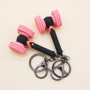 <span class=keywords><strong>Porte</strong></span>-<span class=keywords><strong>clés</strong></span> <span class=keywords><strong>Blackpink</strong></span> Light Stick, bâton de soutien pour fans, pendentif BP pour concert de groupe féminin, breloque marteau en forme de cœur - Product Image 3