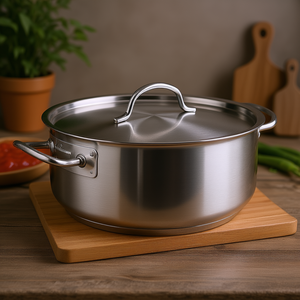 Pentola Chef Classic con coperchio in acciaio inossidabile da 3 litri per cucinare salse e condimenti - Product Image 3