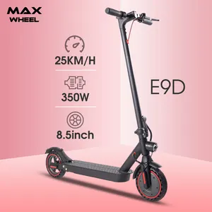 Skuter cepat E9D dapat dilipat pengiriman Drop 350w eec coc skuter mobilitas listrik gaya bebas dewasa e-scooter