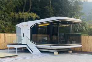 Cgch Di Động Sẵn Sàng Thực hiện Thép Thiết Kế <span class=keywords><strong>Modular</strong></span> Xách Tay Phẳng Gói Đúc Sẵn Nhà Sang Trọng Sống Viên Nang Nhà - Product Image 4