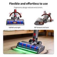 Compatible avec les accessoires d'aspirateur DysonV6 série DC, tête d'aspiration, brosse à rouleaux, brosse électrique pour sols en velours doux