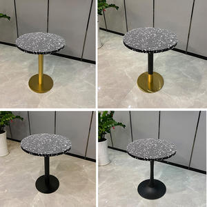 เก้าอี้โต๊ะยาวแบบทันสมัยสำหรับรับประทานอาหารสำหรับพักผ่อนกาแฟเฟอร์นิเจอร์กลางแจ้งเชิงพาณิชย์สำหรับร้านอาหารตะวันตกสำหรับขนมชานม - Product Image 3