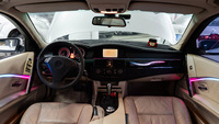 Icarsin OEM Ambient Lighting Kit untuk BMW E60 Seri 5 2003-2006 Pre-LCI M5 Peningkatan Lampu LED Interior Aksesoris Trim