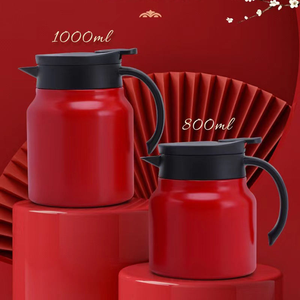 <span class=keywords><strong>Théière</strong></span> <span class=keywords><strong>isotherme</strong></span> grande capacité en acier inoxydable <span class=keywords><strong>avec</strong></span> <span class=keywords><strong>filtre</strong></span> de séparation pour thé infusé - Product Image 5