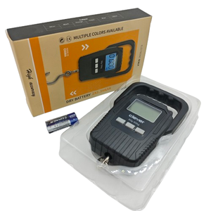 Balance portable de 50kg bon marché MINI balance suspendue Balance à bagages numérique portable de 50kg - Product Image 1