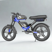 Léger 20 "gros pneu vélo électrique 1000W moteur 48V18.2Ah longue portée NFC déverrouiller tout-terrain Ebike