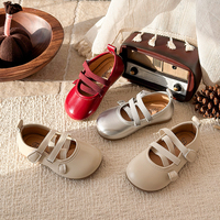 Chaussures simples pour filles printemps-été, avec nœud, antidérapantes, style Mary Jane