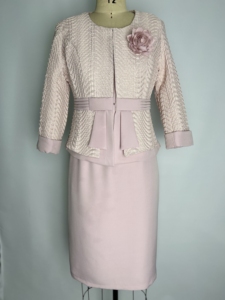 Abiti Casual Eleganti da Donna OEM per la Madre della Sposa, Completi da Chiesa su Misura, Abiti a Due Pezzi Taglie Forti - Product Image 4