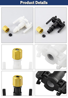 Conector Adaptador de Amortiguador de Tinta de Alta Calidad para Cabezales de Impresión MIMAKI JV33 JV5 DX5 DX7 I3200 4720 5113 XP600 TX800