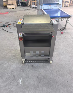 Industrial Pig Rind Peel <strong>Meat</strong> <strong>Cutting</strong> <strong>Machine</strong> Fat Remove Cut Peeler Automatic <strong>Meat</strong> Slicer <strong>Machine</strong> Lamb Pork Skin Slicing <strong>Machine</strong> - Product Image 2