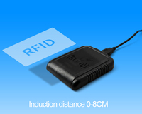Lecteur de carte à puce sans contact programmable Lecteur de carte magnétique USB pour tablette