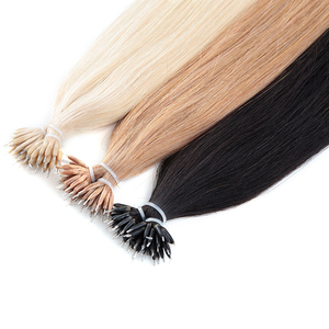 Wholesale 100% Chinese Remy Hair Nano Ring Cuticle Aligned Virgin Double Drawn No Shedding Highlight Color Nature Straight Hair. - Product Image 1