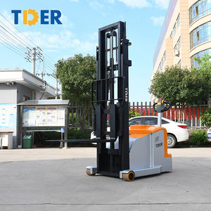 Tder 1.5 Ton Teller Evenwichtige Elektrische Stapelaar Vork Lifter 1ton Batterij Stapelaar 2ton Elektrische Stapelaar Voor Verkoop - Product Image 2