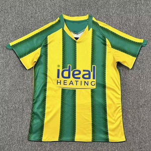 Ropa de Fútbol de Verano Nueva Temporada 2025/26 West Bromwich Albion Diseño Personalizado Camiseta Local/Visitante Manga Corta Poliéster Secado Rápido - Product Image 1