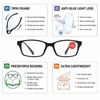 Lunettes de lecture élégantes noires et marron à monture carrée, verres transparents, durables, personnalisables, pour hommes et femmes, lunettes de mode