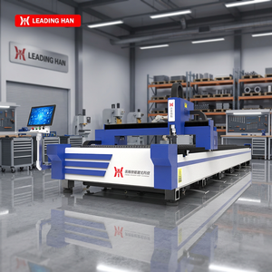 Machine de découpe laser à fibre Linghan Supplier 3000W A3015 3015*1530mm, prix compétitif, découpeuse laser Raycus pour acier et métal - Product Image 1