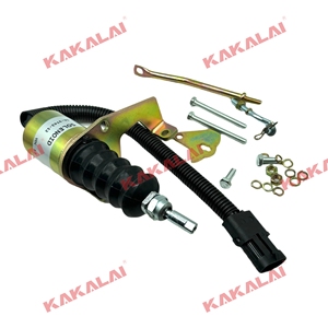 High Quality 12V Fuel <strong>Shutdown</strong> Solenoid 3932017 SA-3742-12 <strong>for</strong> <strong>Deutz</strong> Bosch Excavator Part Construction Machinery Parts - Product Image 2