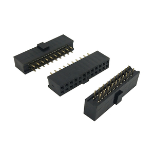 Conector hembra de doble fila de 20 pines (2x10) con paso de 2.54mm, tipo tira. - Product Image 4