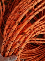 Corde d'escalade statique haute altitude en nylon et polyester, OEM et ODM pour la randonnée et l'alpinisme
