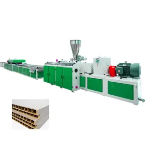 Good WPC/PVC Door Panel Extrusion Line Home And Office Decoration Using Board Production Line