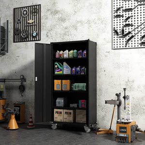 Armario de Metal para uso Industrial, armario de almacenamiento <span class=keywords><strong>Vintage</strong></span> para garaje, venta al por mayor - Product Image 6