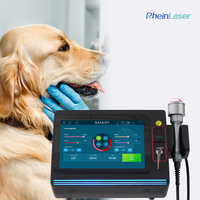 Équipement de thérapie laser de classe IV pour centres de soins des animaux de compagnie, chats, chevaux, oiseaux, chiens avec 635 nm, 810 nm, 915 nm/980 nm, 1064 nm