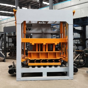 QT4-15 Brique + Making + Machines à pavés <span class=keywords><strong>autobloquants</strong></span> bloc creux pour la construction de murs échelle usine de machines - Product Image 2