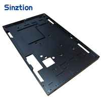 Panel Inteligente Negro, Fabricación Personalizada de Cajas Metálicas, Procesamiento de Metales, Estampado de Hierro, Fabricación de Chapa Metálica para Computadoras