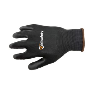 Yokii 13 Gauge Polyester Ultra-Thin PU Coated Work <strong>Glove</strong> Excellent Grip Safety <strong>Gardening</strong> Warehouse Light Duty <strong>Gloves</strong> for Men - Product Image 3
