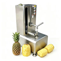 Elektrische commerciële fruitpelschilmachine, ananas pelschilmachine, papaya pelschilmachine, pompoen pelschilmachine