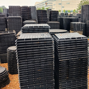 Grilles de gouttière en <span class=keywords><strong>fonte</strong></span> de haute qualité, conformes aux normes EN 124, 450x750 <span class=keywords><strong>D400</strong></span> - Product Image 4