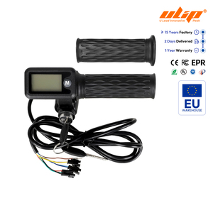 Acelerador para Bicicleta Eléctrica o Scooter de 36V 48V 60V 72V con Pantalla LCD que Muestra Velocidad, Kilometraje y Nivel de Batería, con Pantalla a Color y Bloqueo - Product Image 1