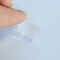K9 Glass Plano Convex Lens 20mm Diameter 2mm Edge Thickness for Miniature Optical Instrument Assembly Parts