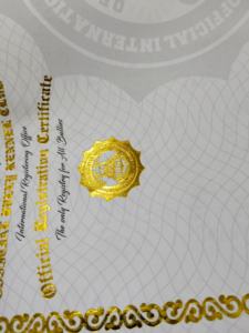 กระดาษลายน้ำเพื่อความปลอดภัยป้องกันการคัดลอกโฮโลแกรมปั๊มร้อนใบรับรองต้นฉบับ - Product Image 4